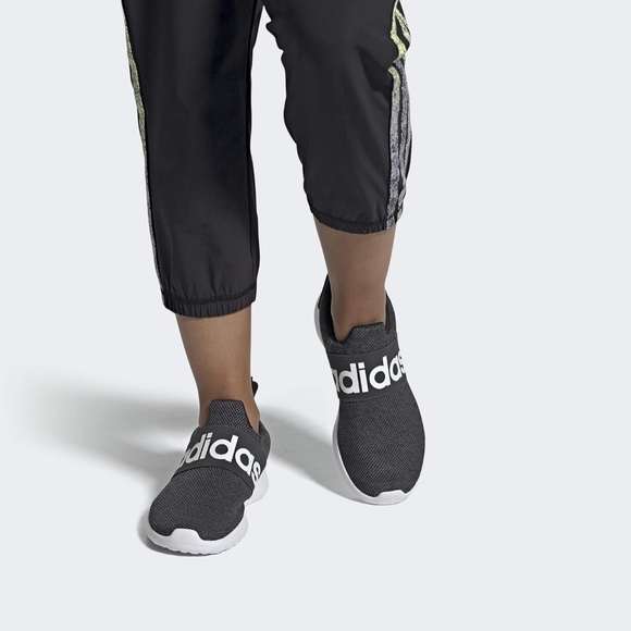 Adidas Women's Black Slip-On Sneakers - Picture 5 of 10